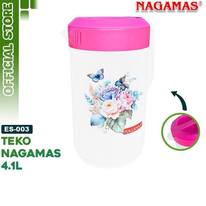 NAGAMAS Teko Plastik Air Minum 4.1 Liter