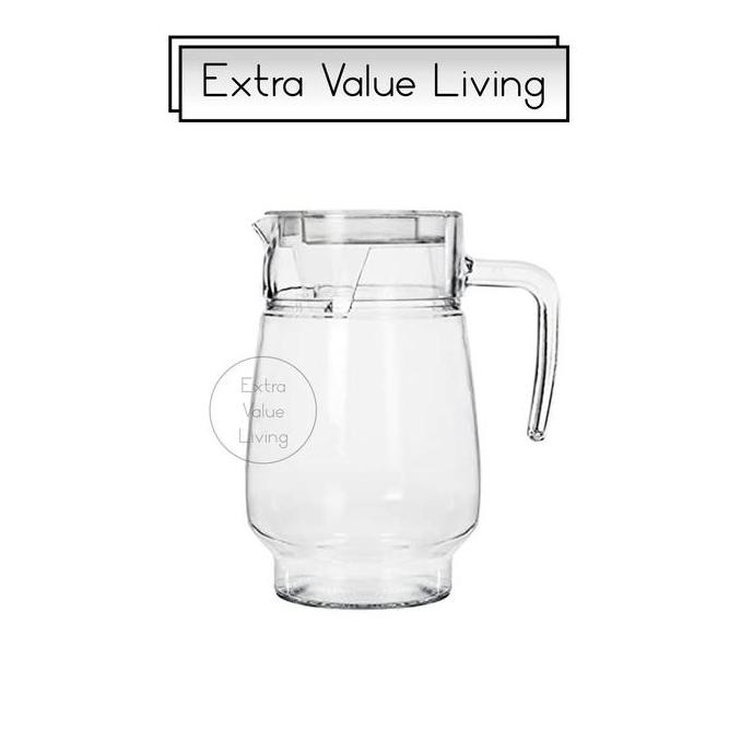 Teko Kaca / Teko Air Panas Dingin Pitcher Lemon Tea Water Jug Ceret