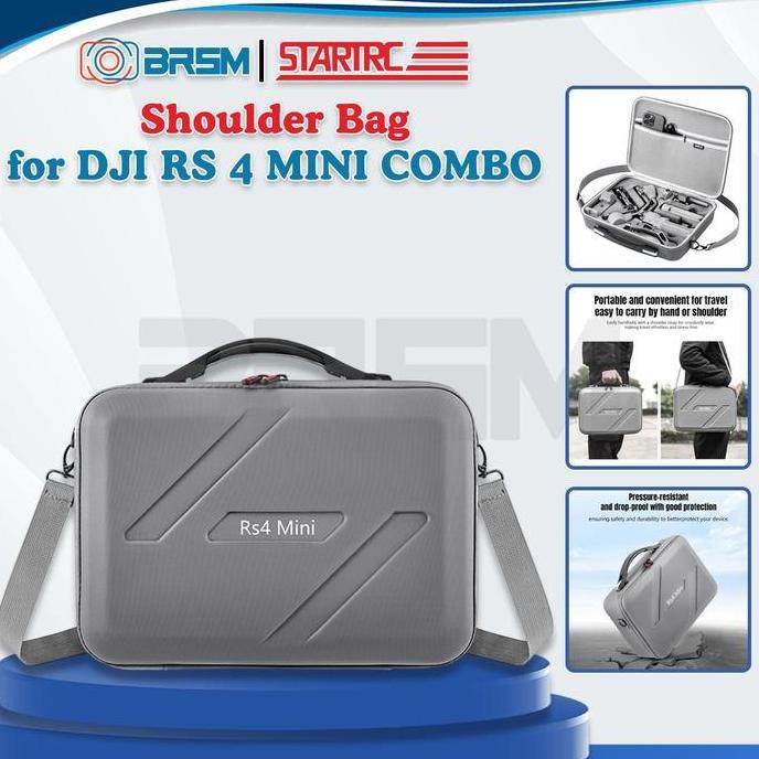 TERMURAH - STARTRC Tas Shoulder Bag For DJI RS 4 MINI COMBO Ronin Stabilizer Handbag Storage Gimbal 