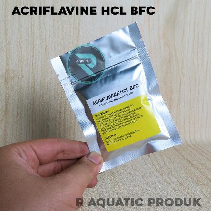 acriflavine hcl bpc bubuk 5 gram obat kuning ikan