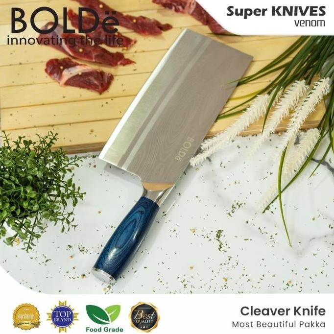 

TERLARIS - BOLDe Super Knives Venom Cleaver Knife Pisau Potong