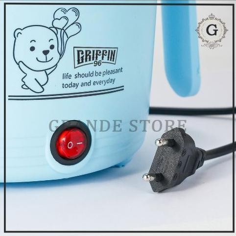 Promo Rhh-1823 Panci Listrik Kukusan Stainless Stell Multi Fungsi Beruang/Kompor Elektrik Serbaguna 