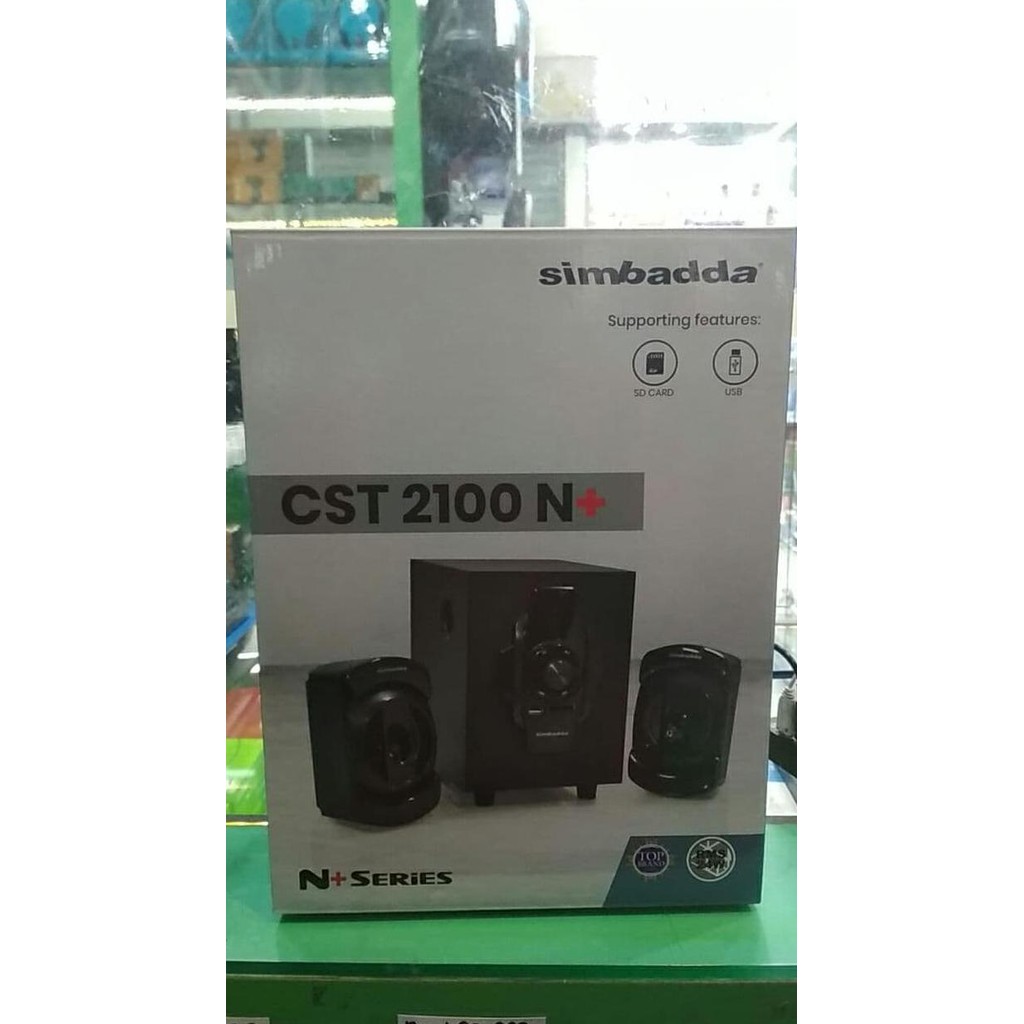 Speaker Aktif Simbadda CST 2100N+ Bluetooth USB FM Radio