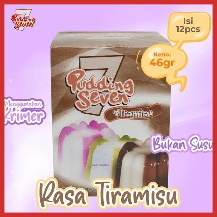 

READY PUDDING SEVEN 1 BOX ISI 12PCS ALL VARIANT RASA BUAH DAN COKLAT AGAR AGAR SEGER PUDING JELLY SEVEN [BUMBU OLAHAN MAKANAN]