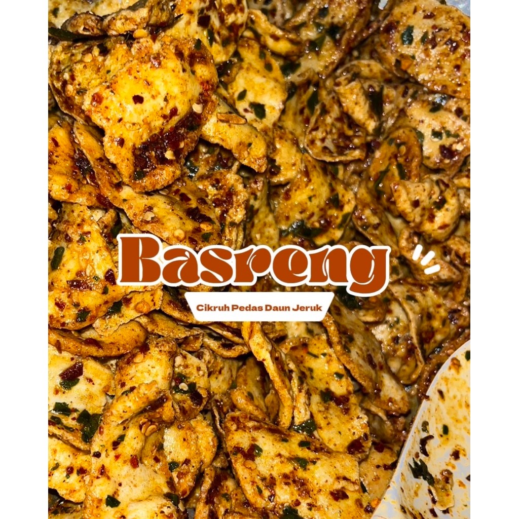 

Basreng Cikruh Pedas Daun Jeruk 500gram by.milkisses.id