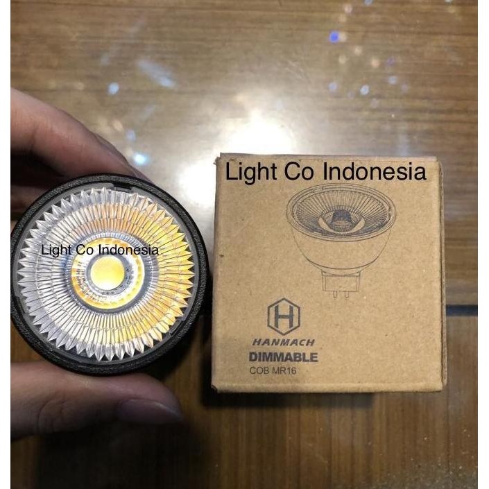 TERMURAH - Hanmac LED MR16 Dimmer 8w MR16 2700k 220v / Led Mr16 Dimmable