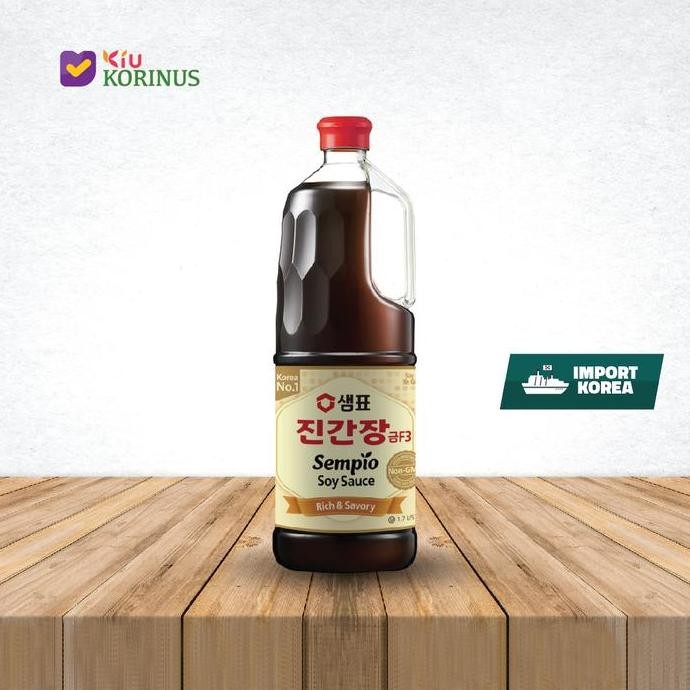 

K- Sempio Kecap Asin F3/Soy Sauce Jin F3/ Kecap Asin Korea 1.7 Liter