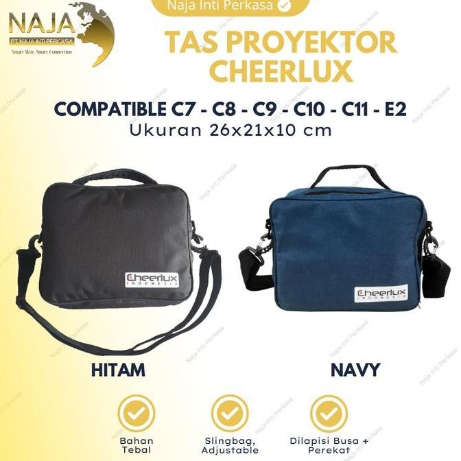 Tas Slingbag Proyektor Cheerlux | Tas Selempang Cheerlux C9-C10-C11