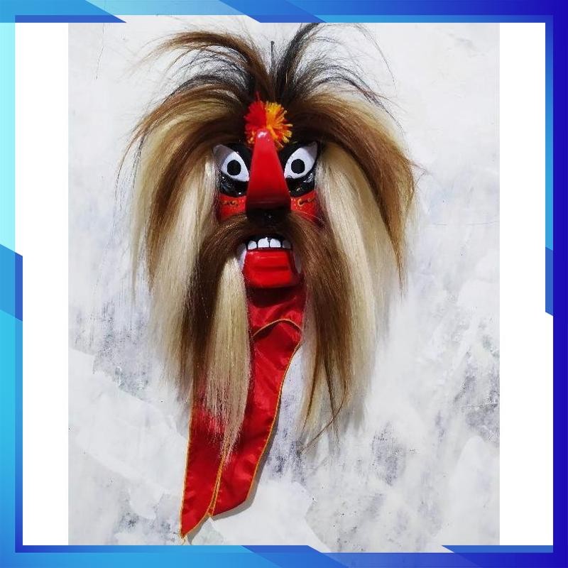 - NEW COD  - BUJANG GANONG/GANONGAN GRADE A / Ganongan Jambul / topeng ganong pakem/ganongan pakem /