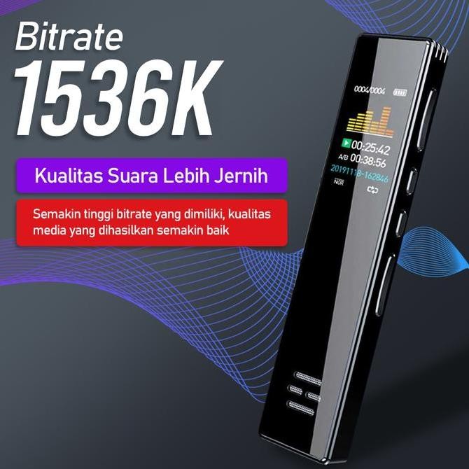 TERMURAH - Perekam Suara Audio Voice Recorder Alat Perekam Suara Youtuber Jernih