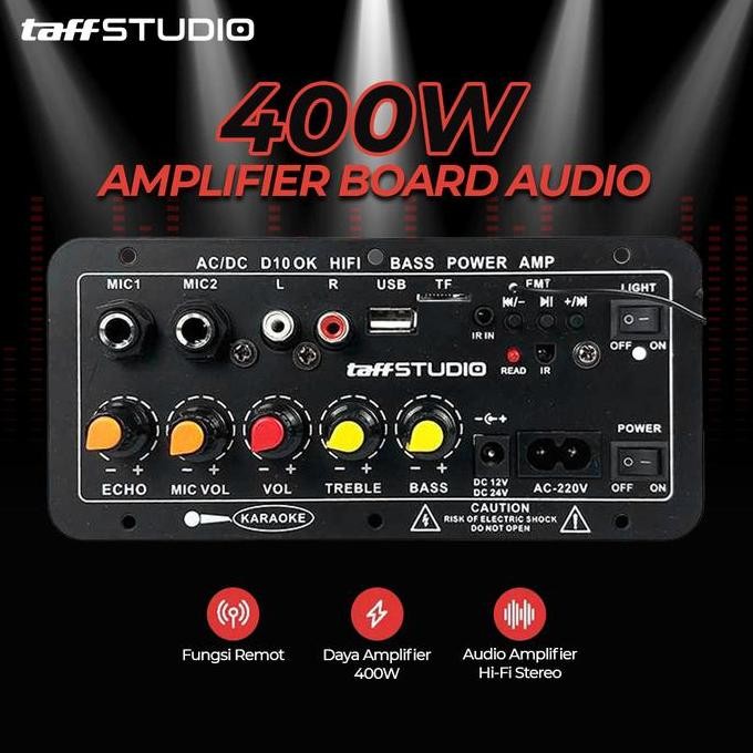 Modul DIY Amplifier Ampli Subwoofer Board Audio Bluetooth