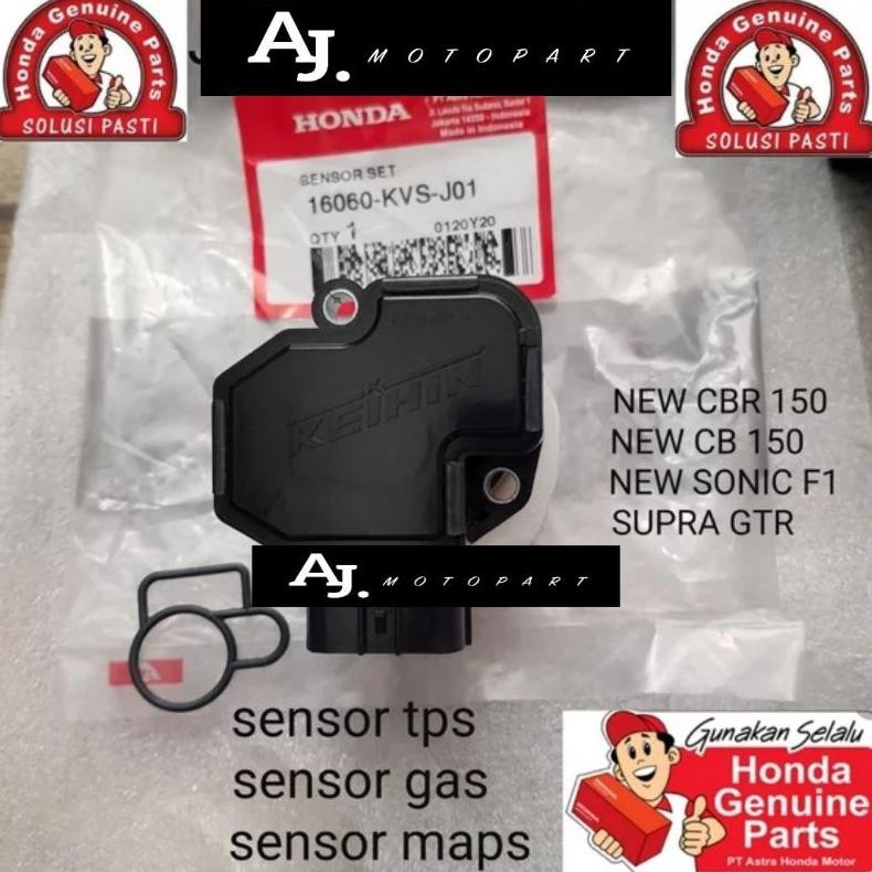 Sensor tps sensor gas throttle body set new cbr 150 new cb 150 new sonic supra gtr ori honda ahm
