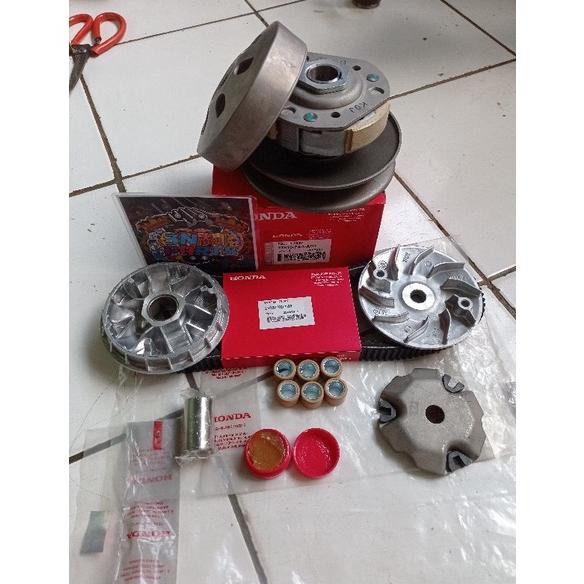 PAKET FULL SET CVT HONDA GENIO BEAT NEW DELUXE SCOOPY NEW BEAT STREET 2020 2-2022 KODE-KOJ