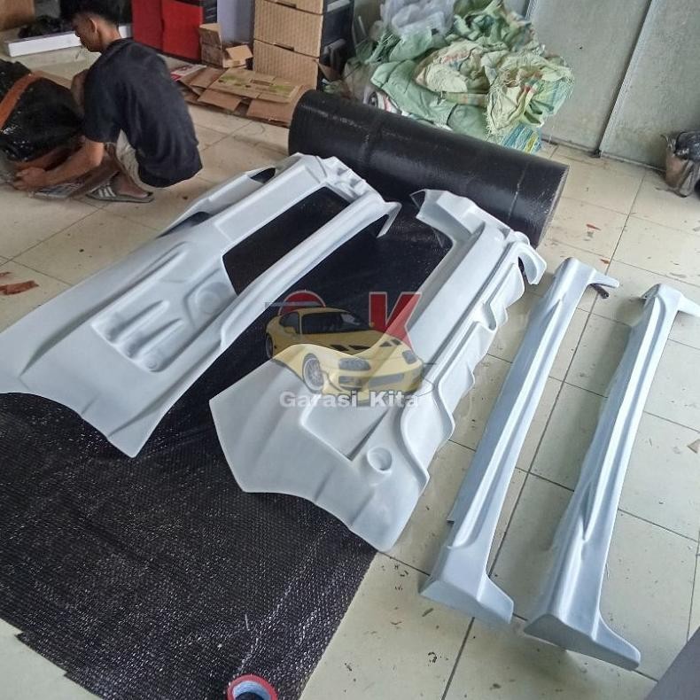 BODYKIT JAZZ Ge8 20 Sampai 2014 s rs Adaptasi MUGEN RS Plus Aksesoris Lampu Eksterior Duraplek