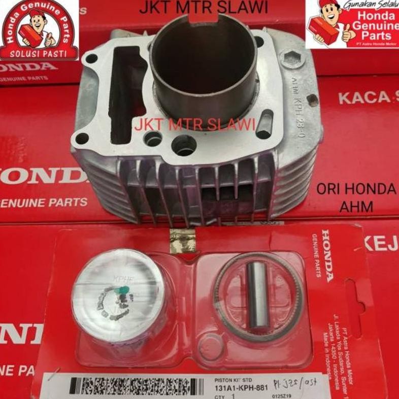 1310A KPH blok assy blok mesin piston kit ring piston supra x 125 kharisma ori honda ahm