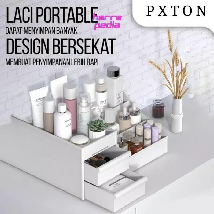 ZAI-2530 PJ24 tu-67 Rak Kosmetik Drawer Kotak Penyimpanan Makeup Organizer make up storage box kosme