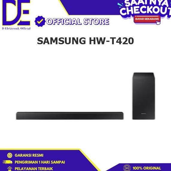 NEW PROMO SOUNDBAR SAMSUNG HW-T420 HWT420 DOLBY AUDIO 2.1CH 150W HW-K350