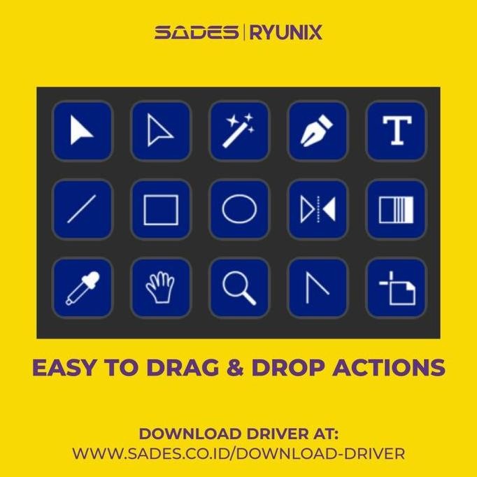 Sades Ryunix XD100 / XD-100 Stream Deck Control Pad