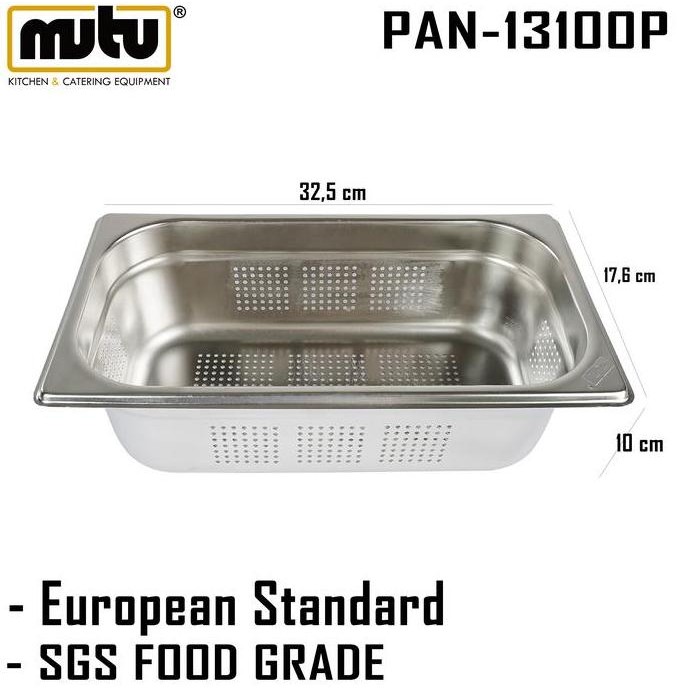 food pan Peniris Makanan 1/3 Mutu PAN-13100P