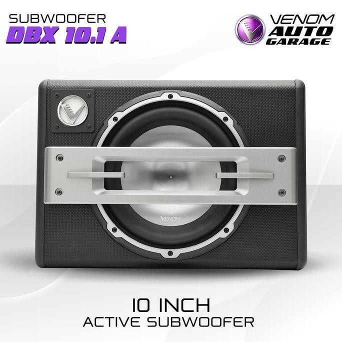 TERLARIS - SUBWOOFER AKTIF VENOM DBX 10.1A - SUBWOOFER MOBIL - SPEAKER MOBIL