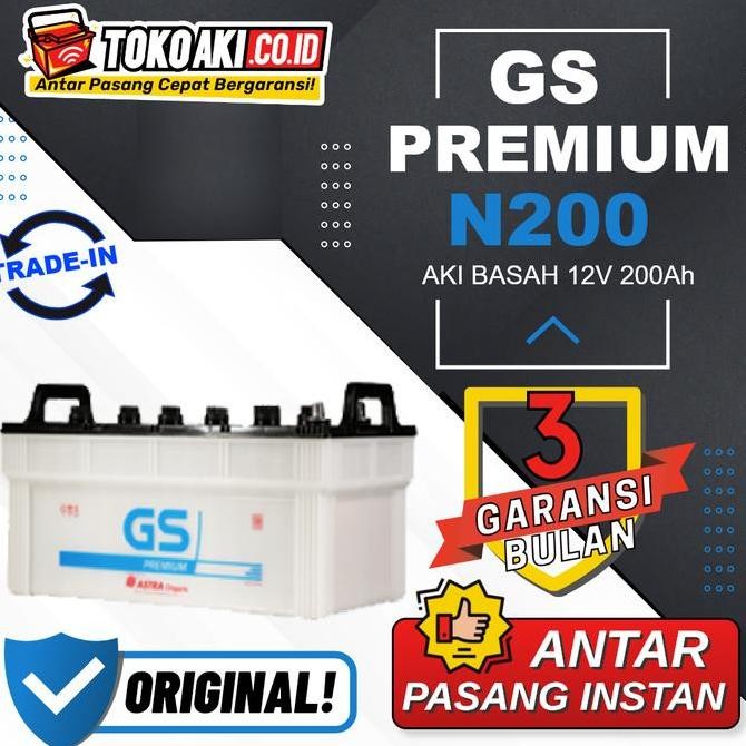 TERLARIS - GS Astra Premium N200 - 200Ah