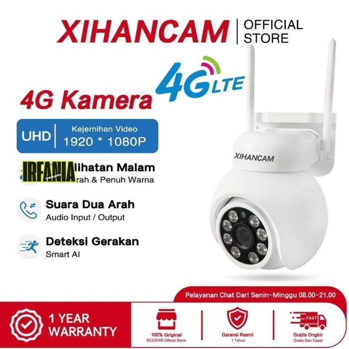 rwe-45 tu-67 iQ45 XIHANCAM Smart Kamera 4G Sim Card CCTV Outdoor Waterproof 2MP Kartu Sim 4G IP Kame