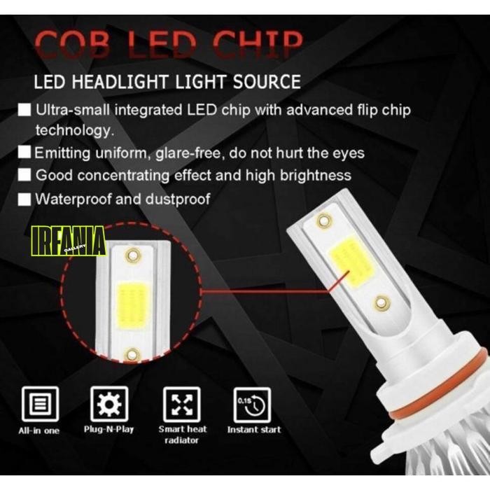 XCT-2328 bas-12 Up15 ORIGINAL LAMPU LED MOBIL HEADLIGHT LAMPU UTAMA MOBIL C6 H4 C6 H11 36watt| LAMPU