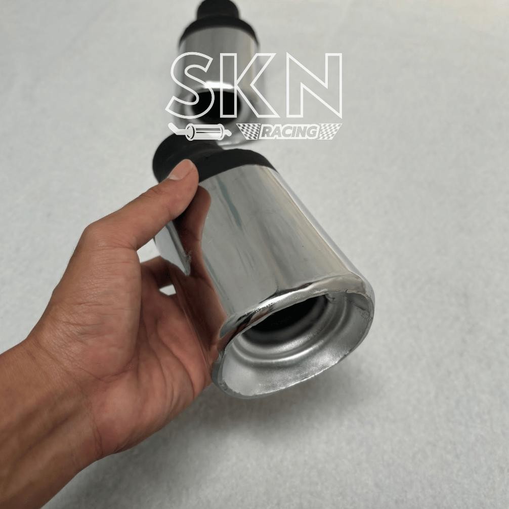 knalpot mobil variasi suara standar model kotak