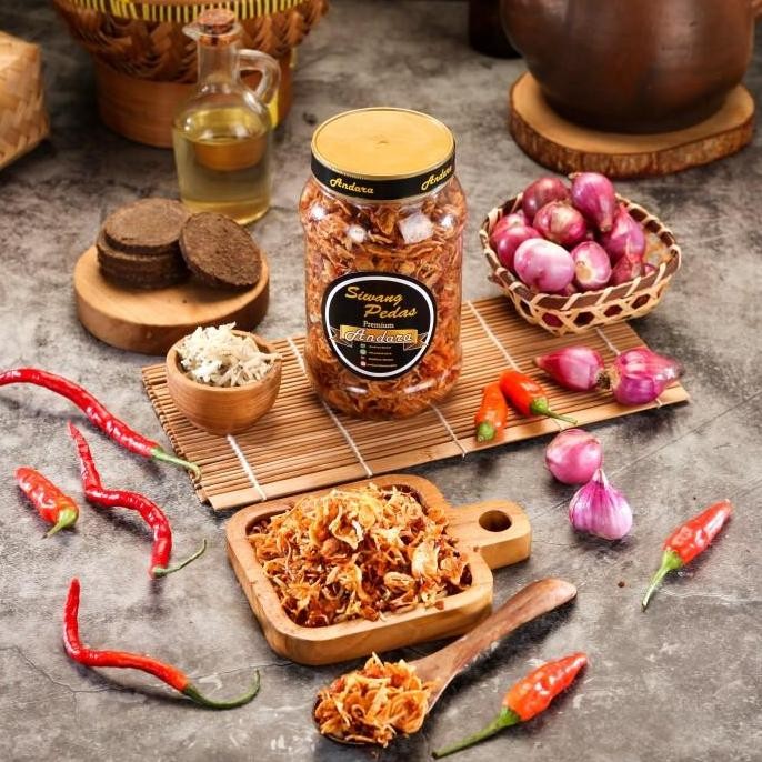 

(Good) SIWANG PEDAS terasi bawang Teri medan asin gurih TANPA MSG