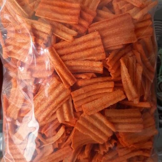 Kripik Kentang Balado 1Kg 1Gr Keripik Kentang Baladosna Kiloan