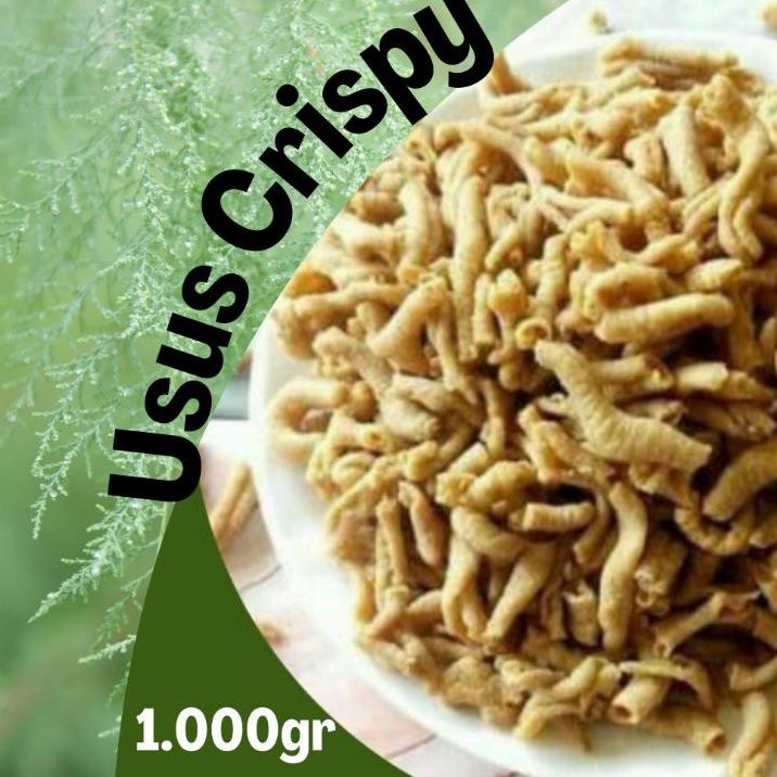 Keripik Usus Crispy 1Kg Usus Ayam Goreng Krispi Pedas