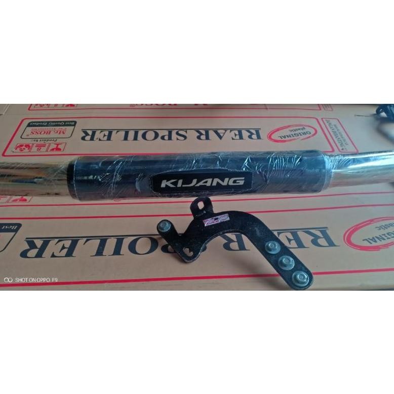 BUMPER/TANDUK PENGAMAN BELAKANG STAINLES KIJANG NEW KAPSUL/LGX/KRISTA/SGX TAHUN 1997-2004 Fulset