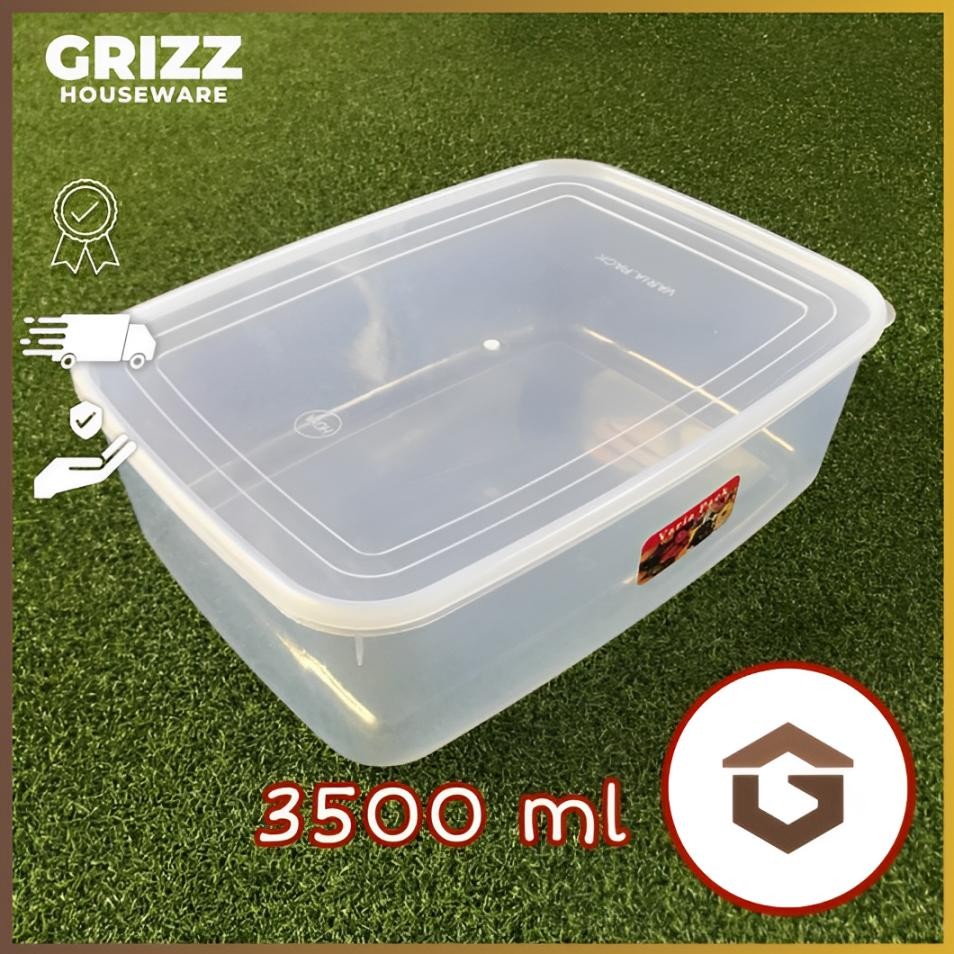 Box/Kotak/Container/Toples Makanan Kue Donat Khado Pack 3500 Ml Trending