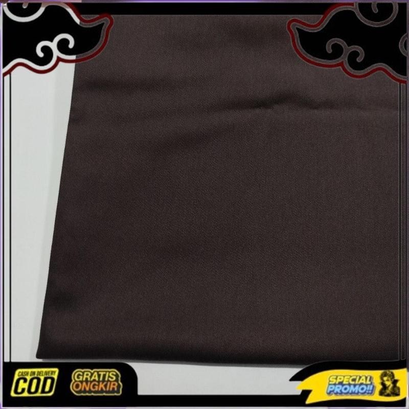 Top Today Kain Nagata Drill Coklat Pramuka Lebar 150 Kain Seragam Sekolah Seragam Organisasi Seragam