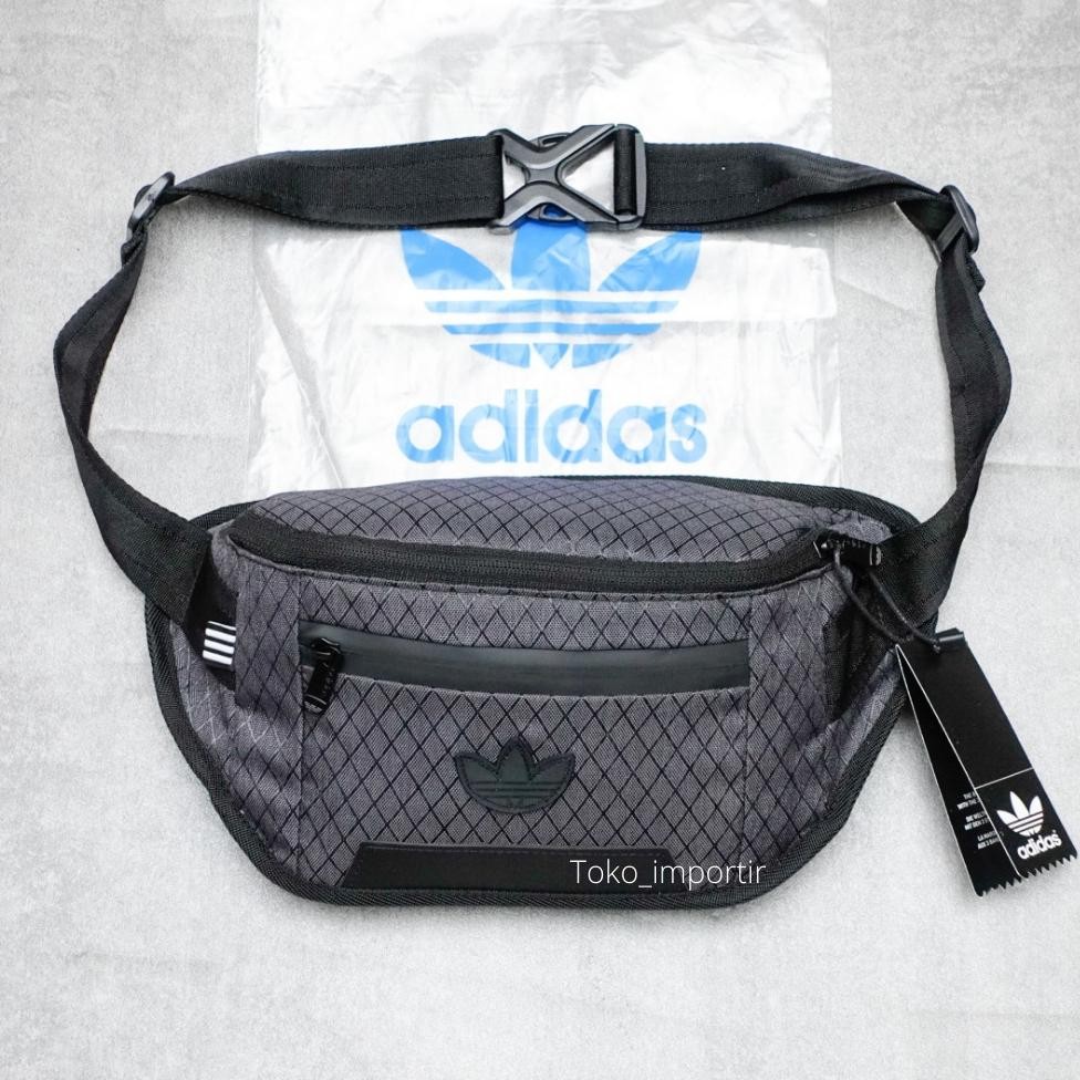 (Good) Waistbag Adidas Mirror Original Import Tas Pinggang Pria Tas Selempang Pria