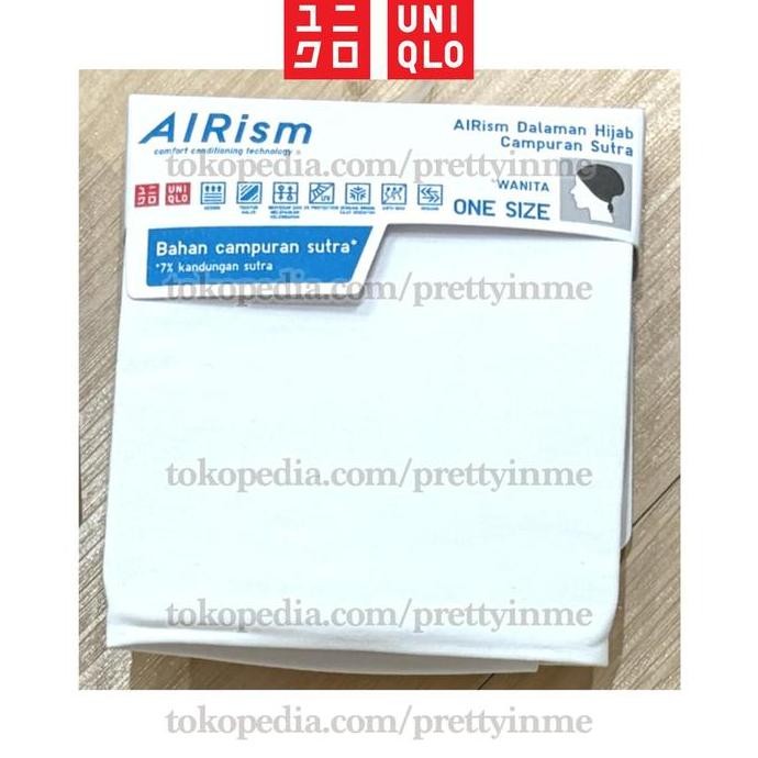 (Good) UNIQLO Airism Inner Ciput Ninja Hijab Headband Bandana