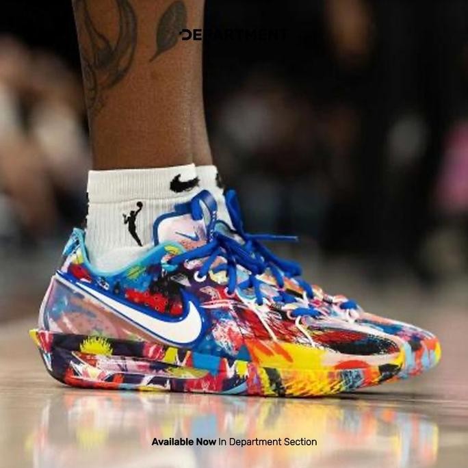 Sepatu Basket Nike Air Zoom G.T. Cut 3 Ep X Jewell Loyd "Paint" If2522100 Original Original