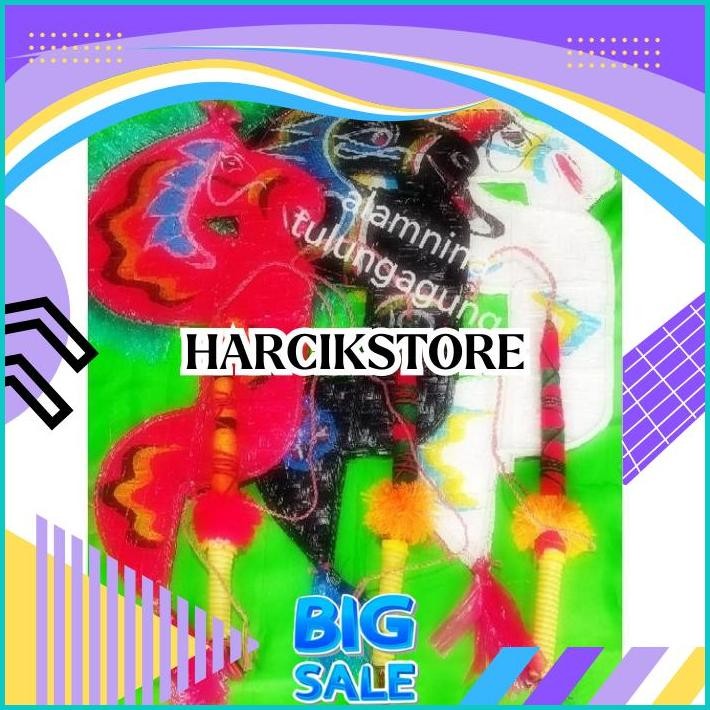 Kuda Lumping Jaranan Bambu Rambut Rafia MURAH