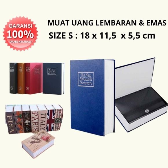 BRANKAS BRANGKAS BRANKAS MINI BRANGKAS MINI KOTAK BUKU KAMUS RAHASIA