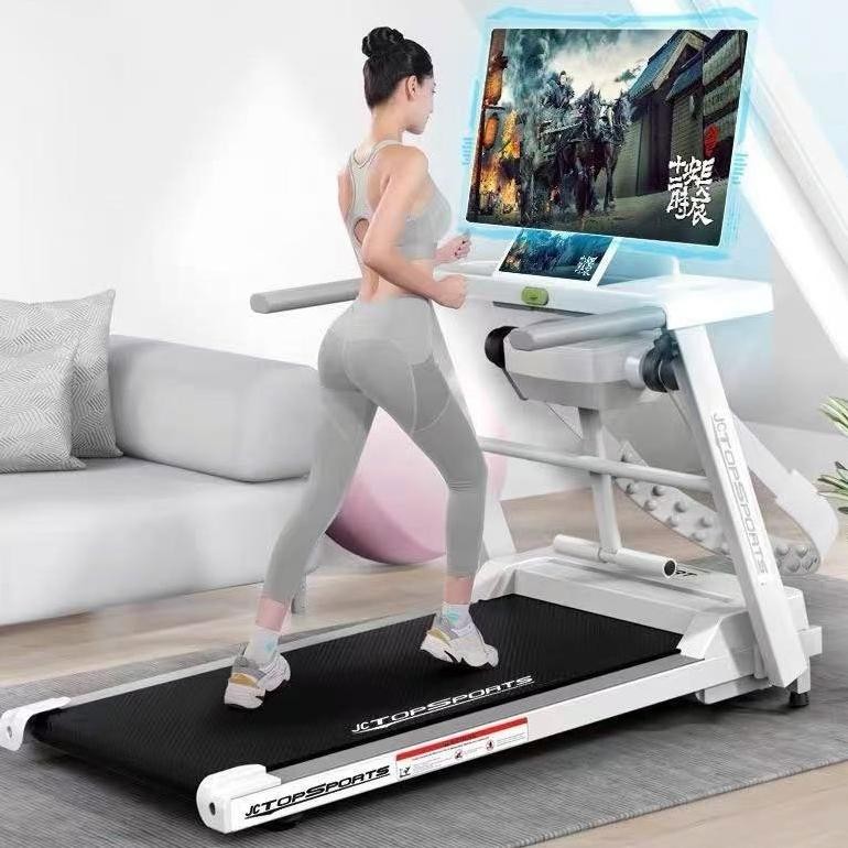 Running Pad Treadmill Elektrik Lipat Low Watt | Walking Pad Portable Gym Rumah