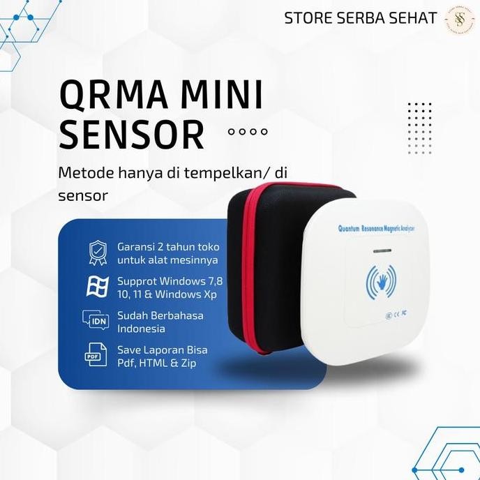 QRMA MINI QUANTUM RESONANCE SENSOR VERSI NEW GARANSI 2 TAHUN ORIGINAL DAN TERPERCAYA