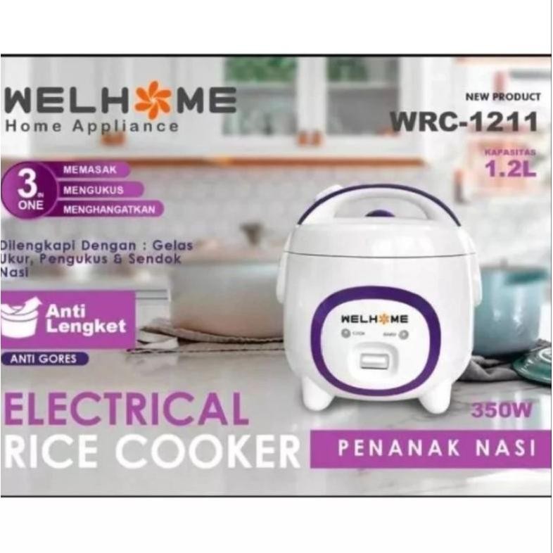 Magic Com welhome WRC-1211 1.2liter / Rice Cooker Welhome wrc 1211 1.2L