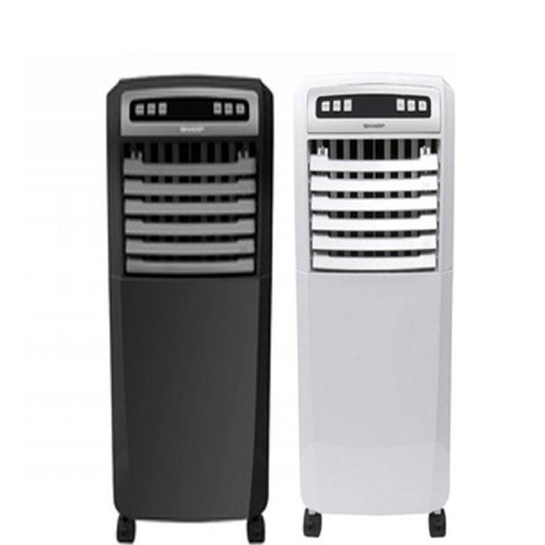 SHARP PJ-A55TY-B Air Cooler - Black and White  5 L air dan 100 Watt seperti kipas ac sejuk remote