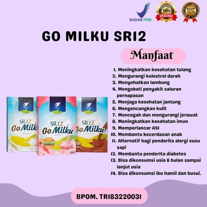 

(Good) GOMILKU SR12/SUSU KAMBING ETAWA /SUSU ETAWA HERBAL SEGAR & MENYEHATKAN