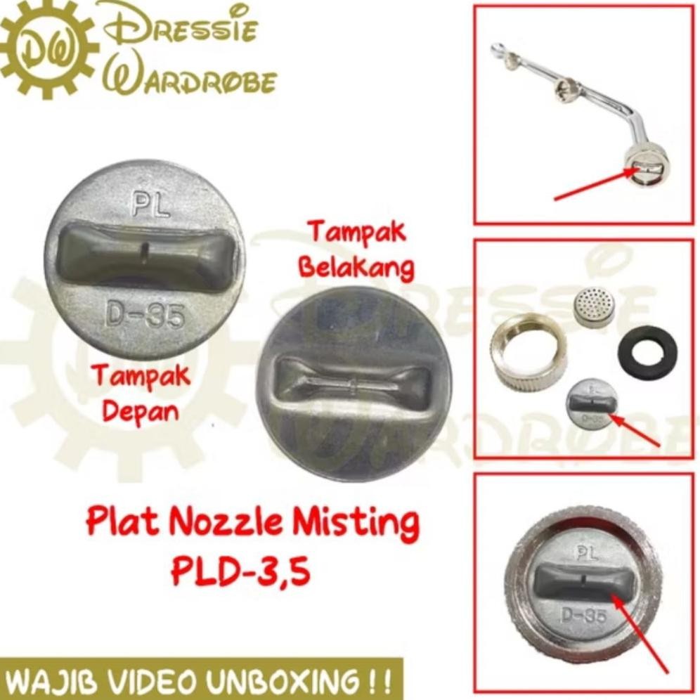 Promo Cod Plat Nozzle Pld 3 Plat Nozzle Misting Pld 3 Khusus >500 Pcs ..
