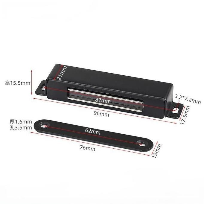 Magnet Lemari Pintu Pintu Lurus Magnet Pintu Sliding Kuat Dan Kokoh Penahan Pintu Lemari Penutup Pin