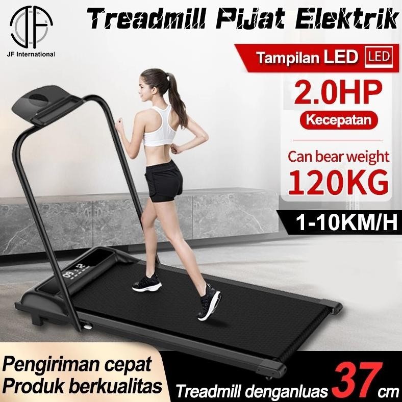 JF Rumah tangga  listrik  Treadmill Elektrik Flat treadmill  Murah Treadmill