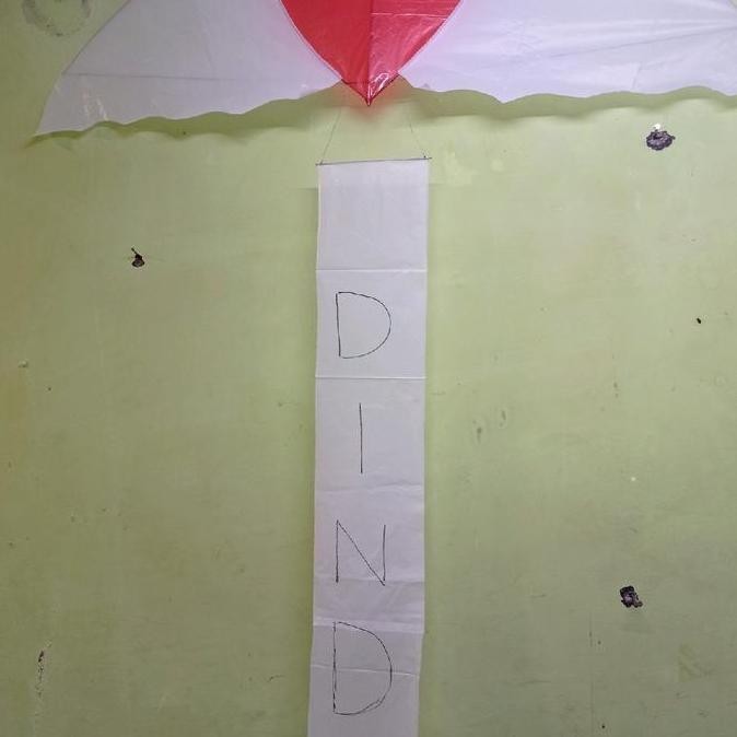 (Best) Layangan love love 1 meter