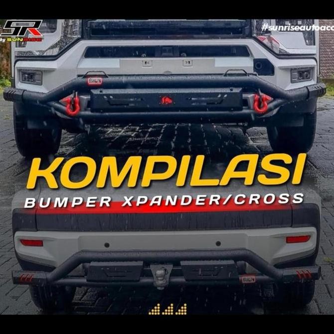 Ready Bumper Rhino Armor V2 Xpander Cross Tanduk Depan Towing Bar Belakang