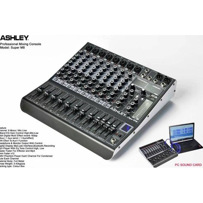Mixer Ashley Super M8 / Superm8 Original Ashley